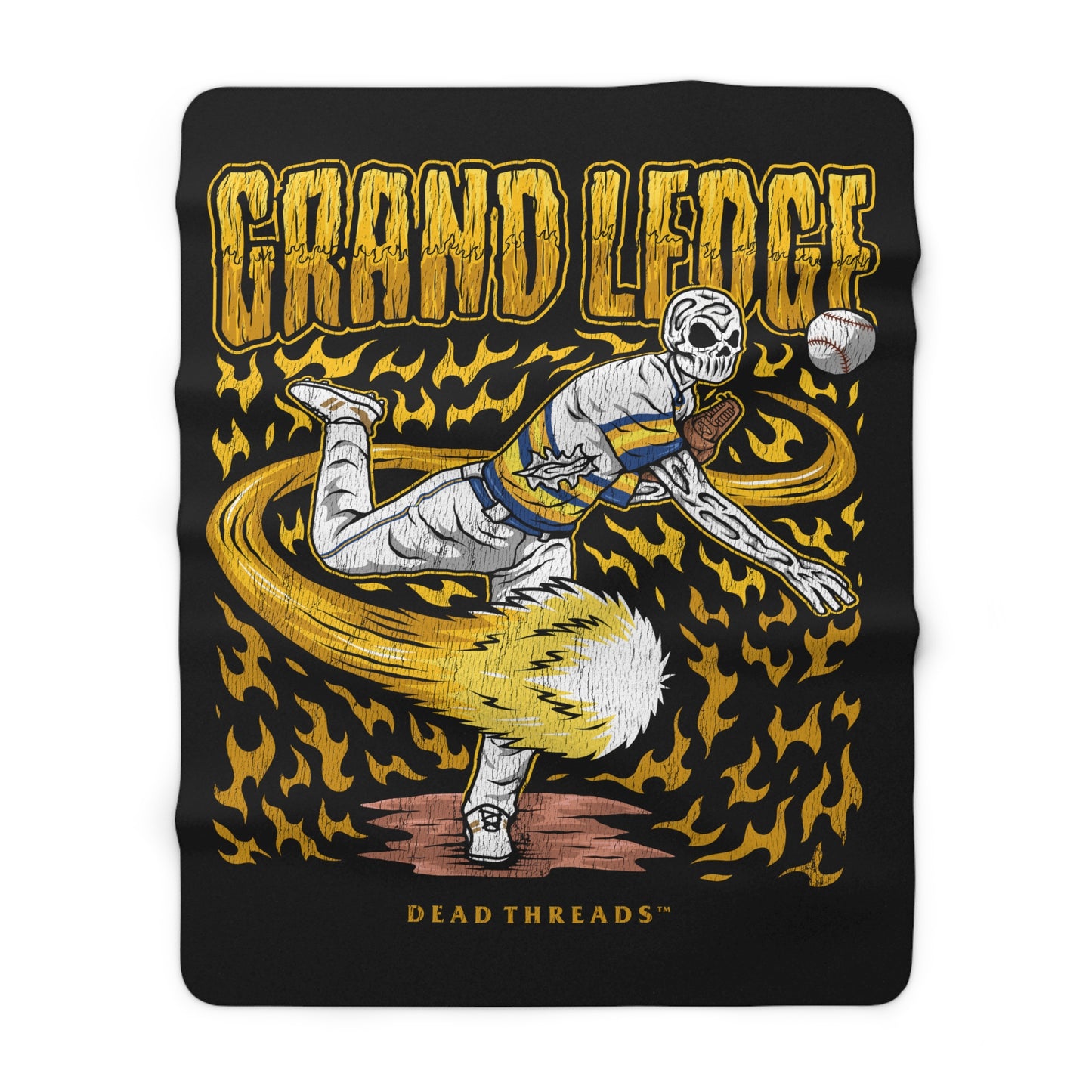 GRAND LEDGE BASEBALL ASTRO BLANKET