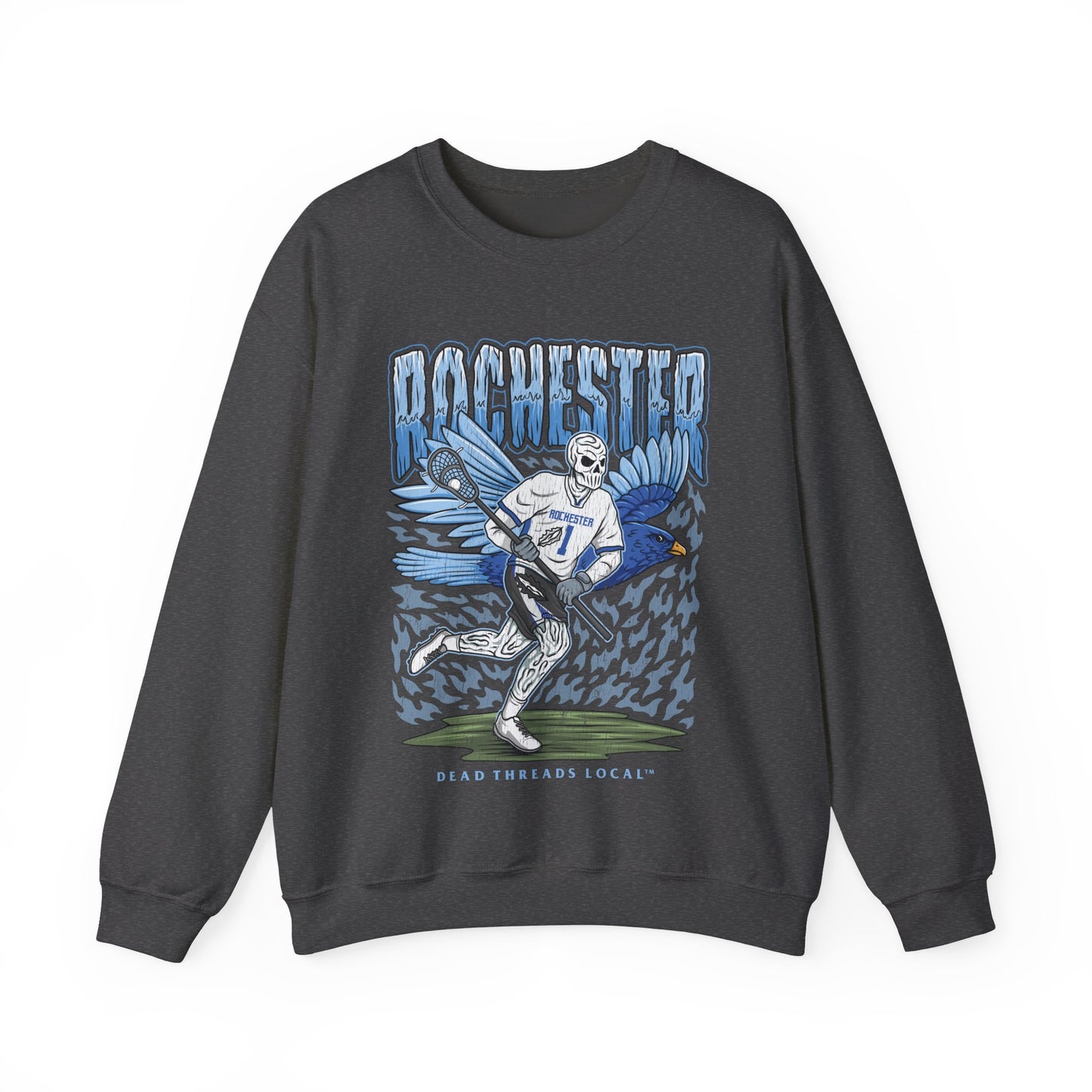 ROCHESTER GIRLS LACROSSE CREWNECK SWEATSHIRT