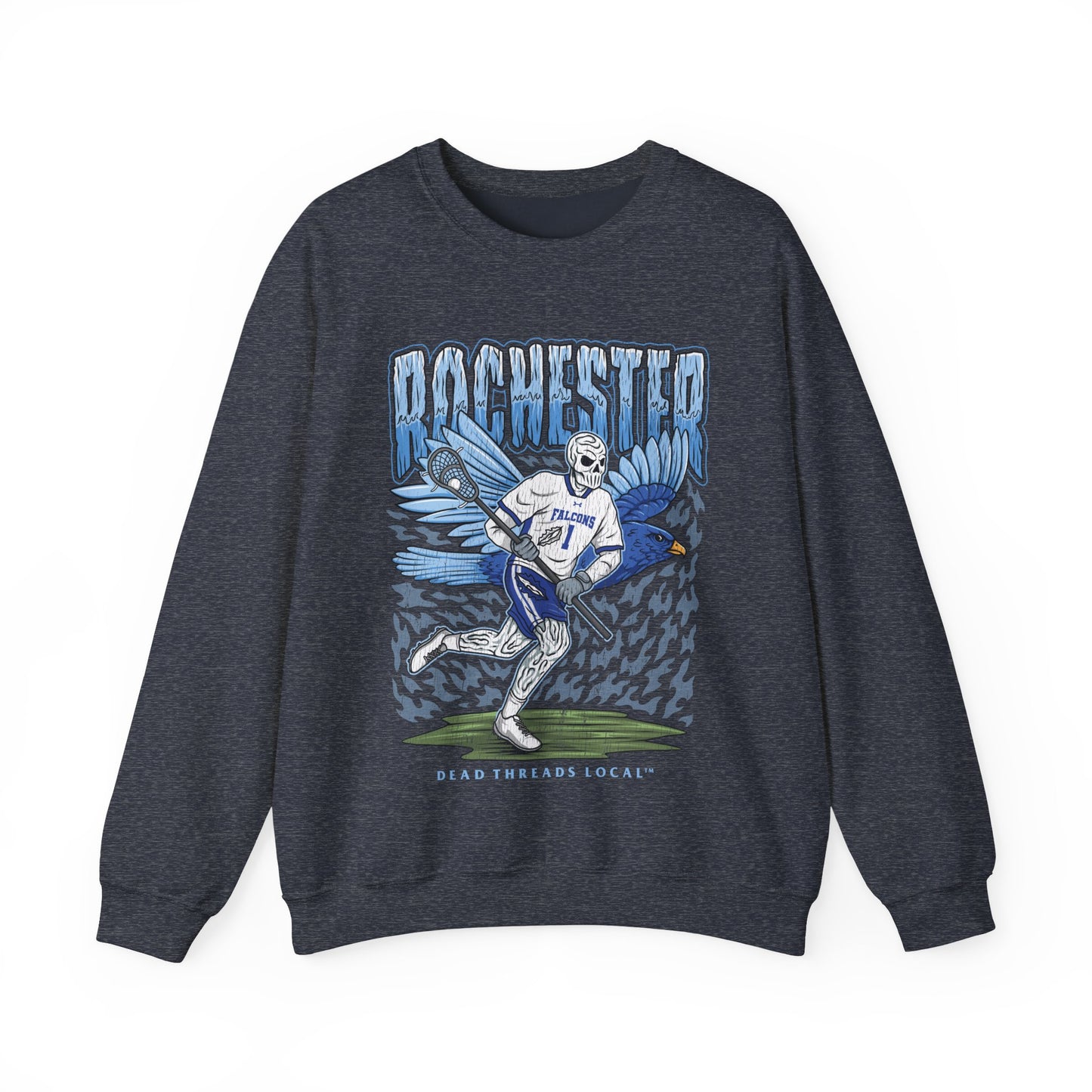 ROCHESTER BOYS LACROSSE CREWNECK SWEATSHIRT