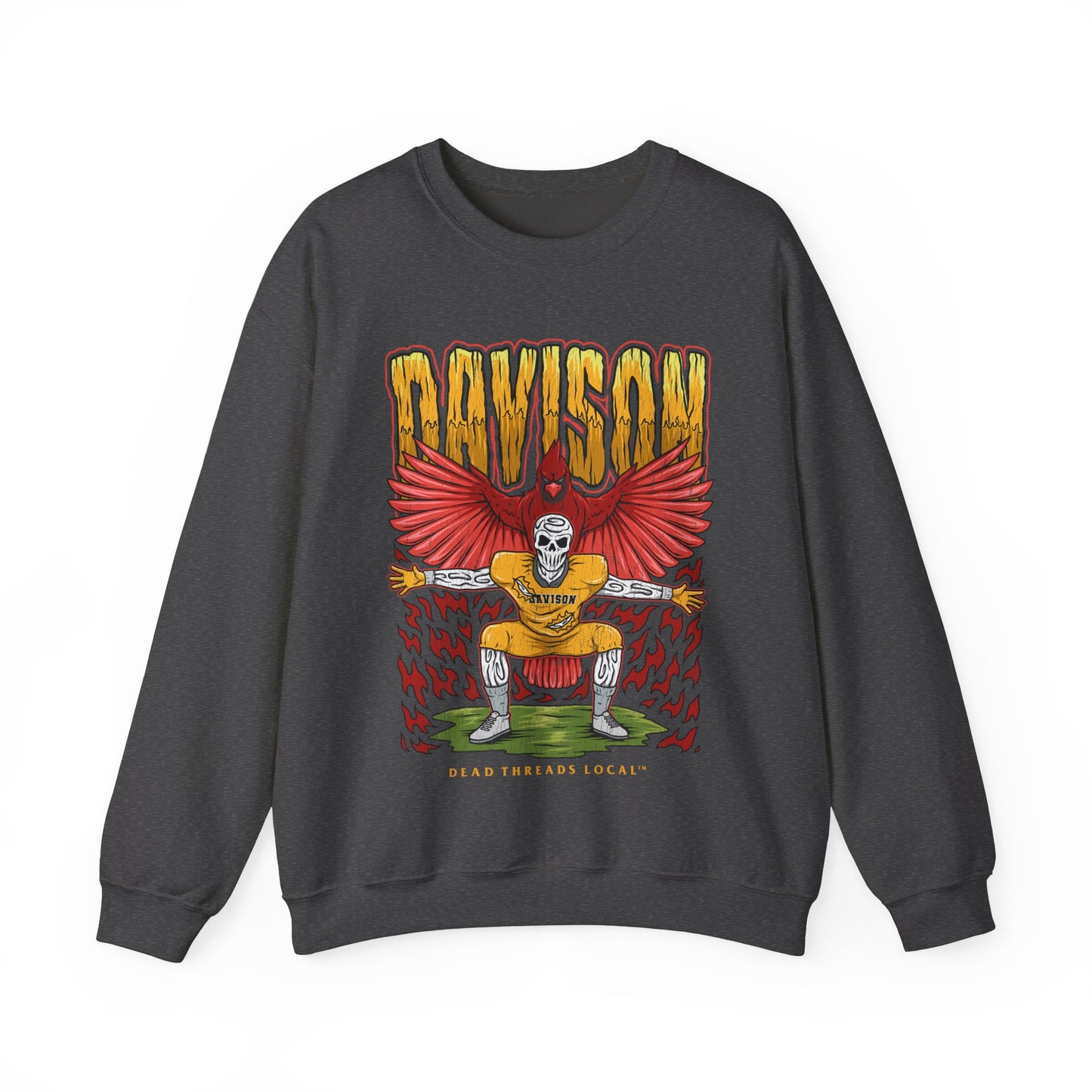 DAVISON FOOTBALL CREWNECK SWEATSHIRT