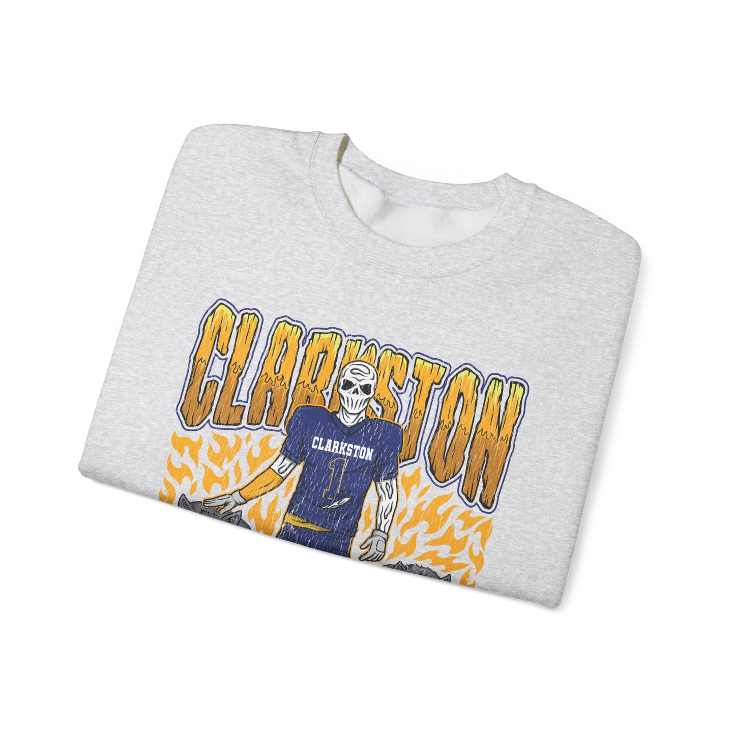 CLARKSTON FOOTBALL CREWNECK SWEATSHIRT