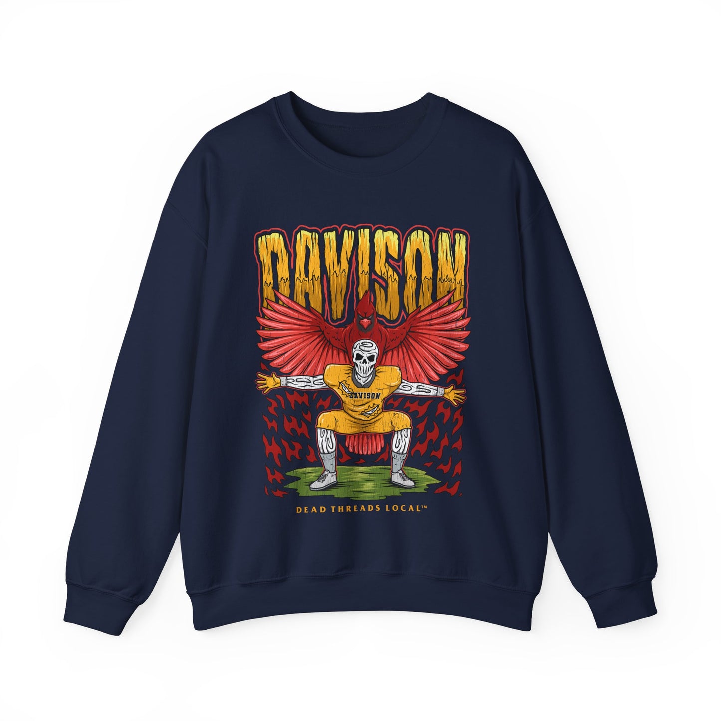 DAVISON FOOTBALL CREWNECK SWEATSHIRT