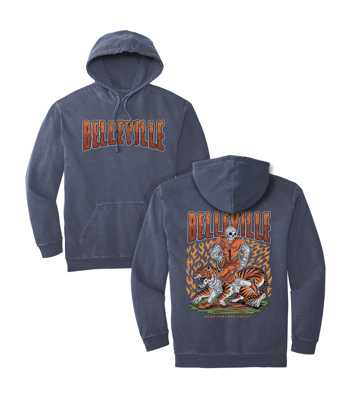BELLEVILLE FOOTBALL HOODIE