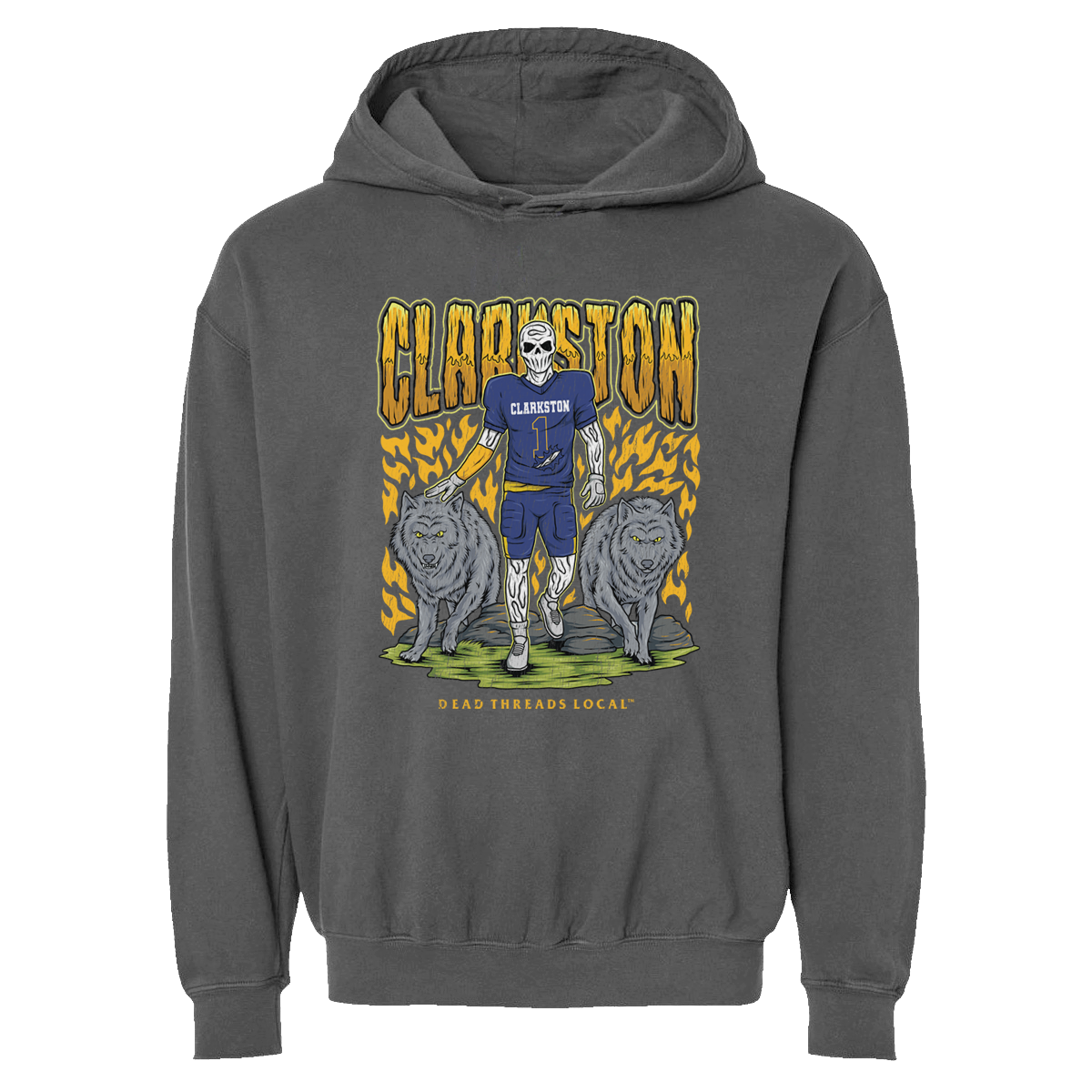 CLARKSTON FOOTBALL LIGHT HOODY