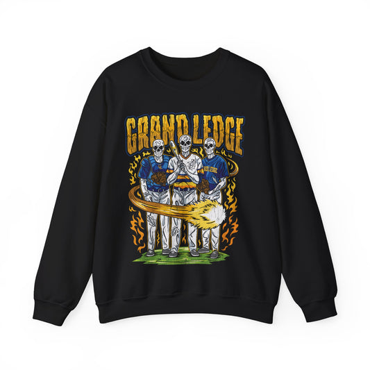 GRAND LEDGE BASEBALL TRIO CREWNECK SWEATSHIRT