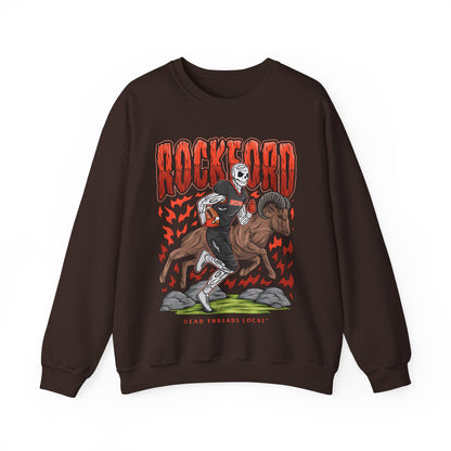 ROCKFORD FOOTBALL CREWNECK SWEATSHIRT