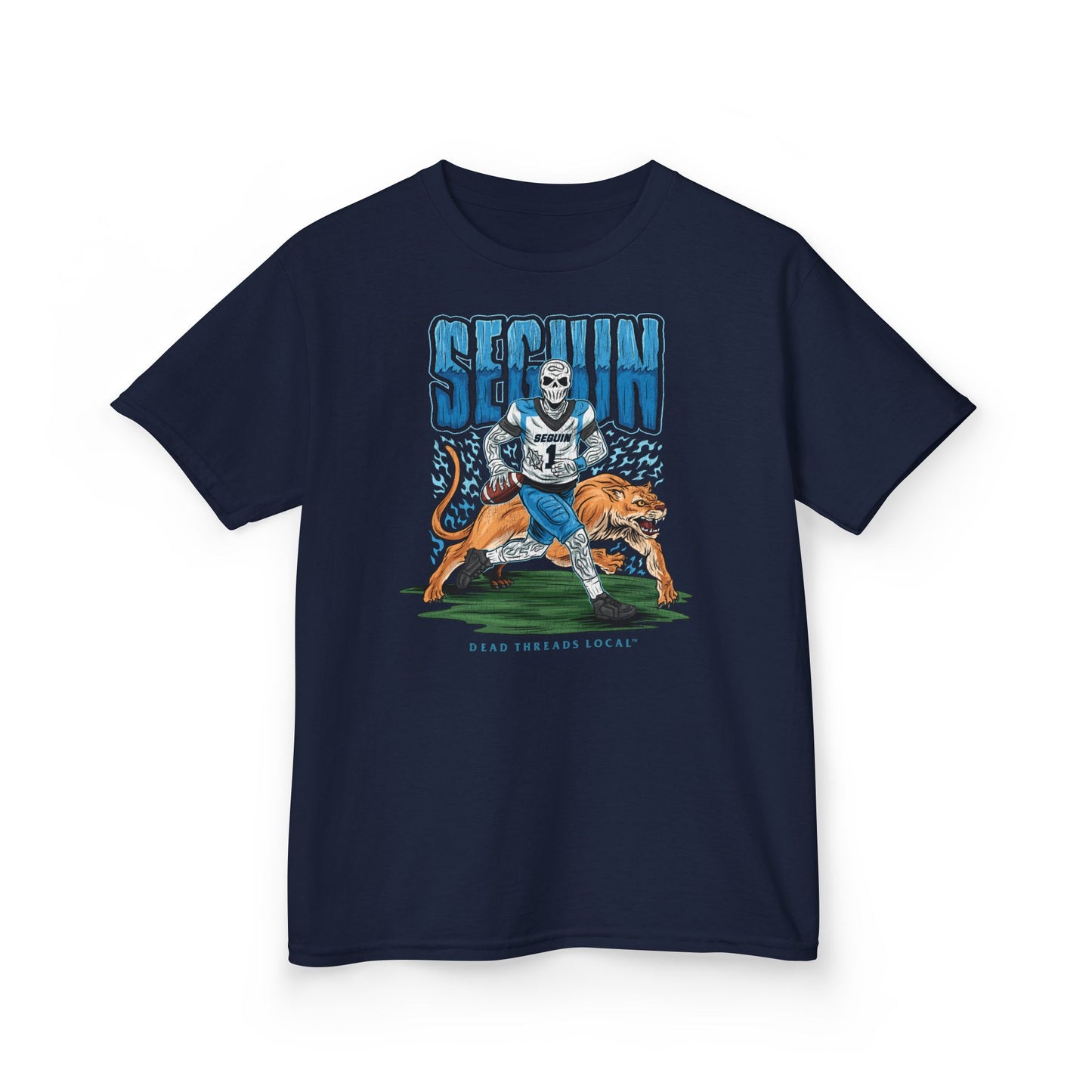 SEQUIN FOOTBALL KIDS SHIRT