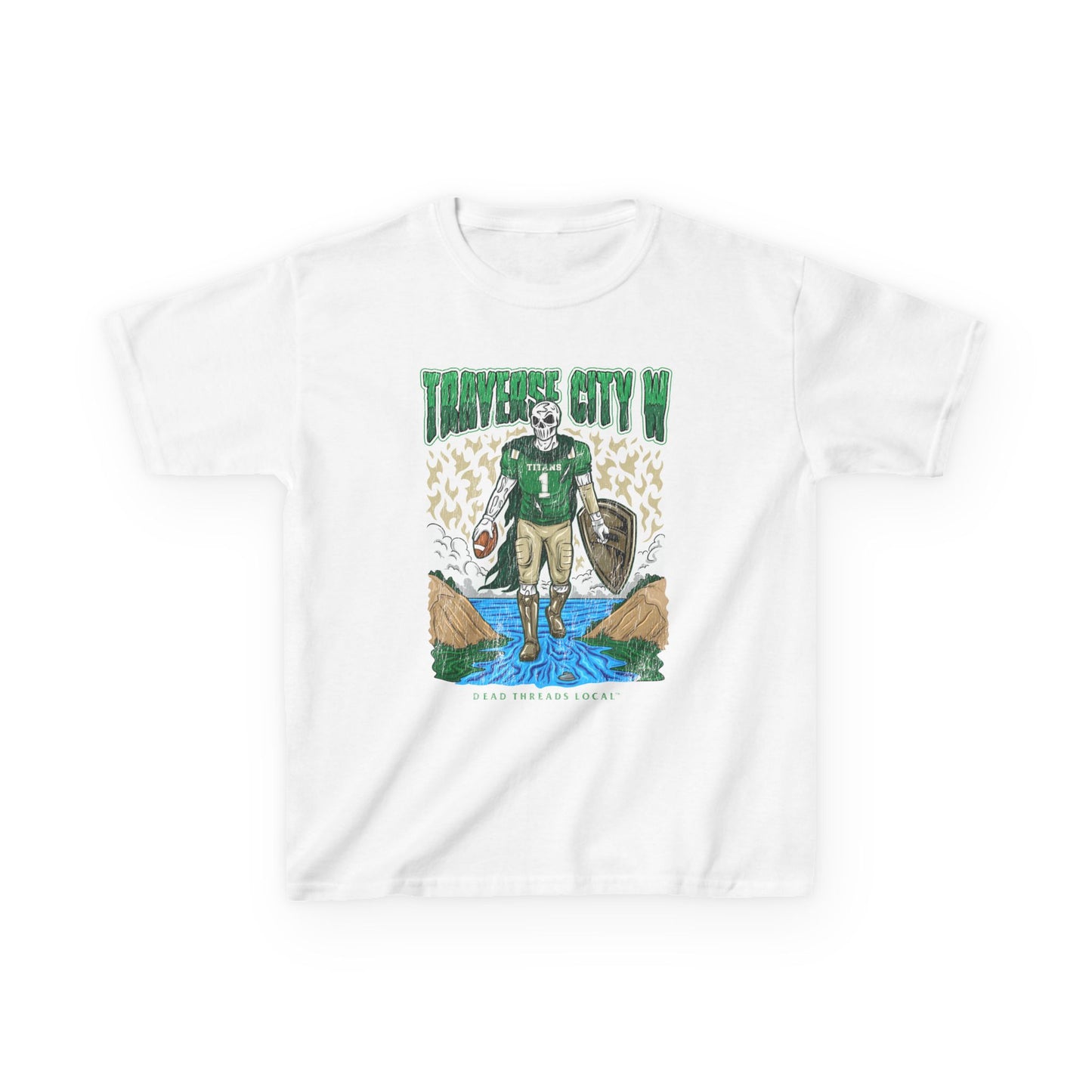 TRAVERSE CITY WEST FOOTBALL KIDS SHIRT