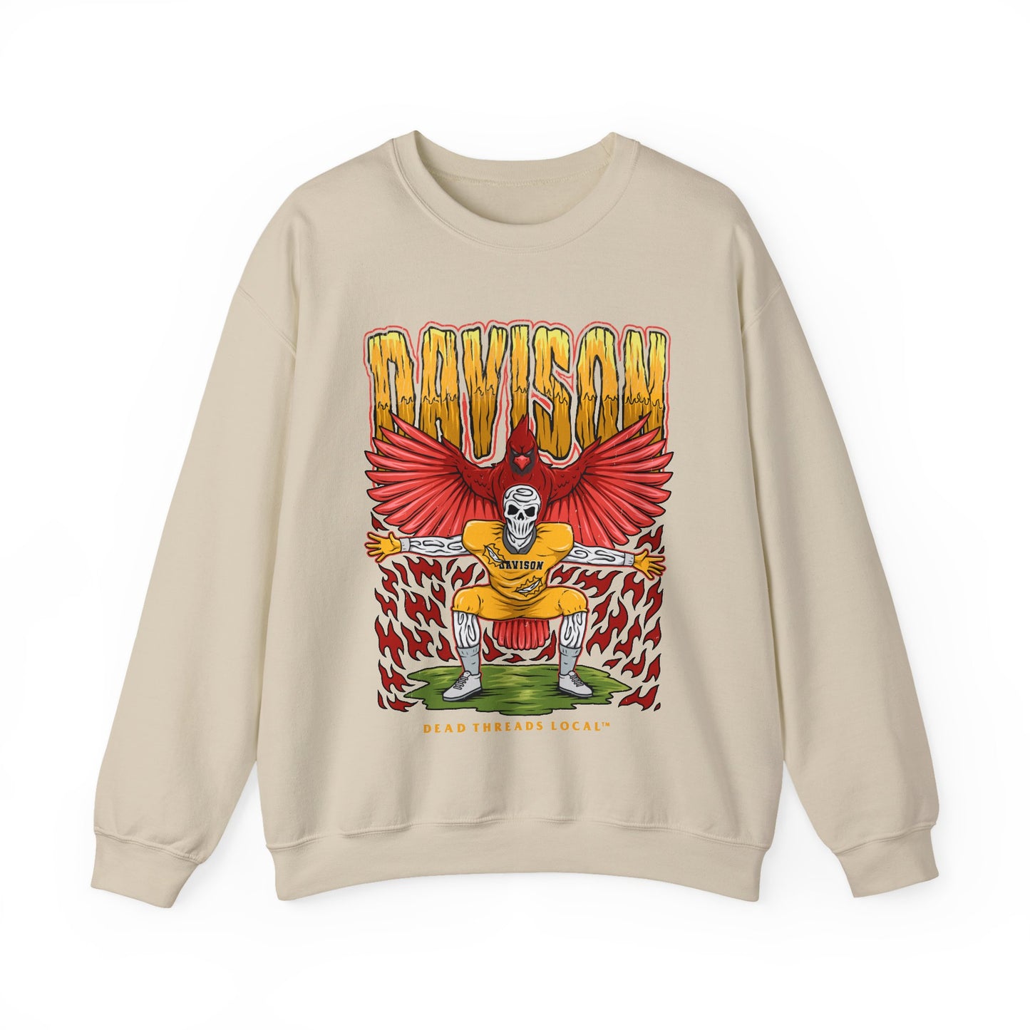 DAVISON FOOTBALL CREWNECK SWEATSHIRT