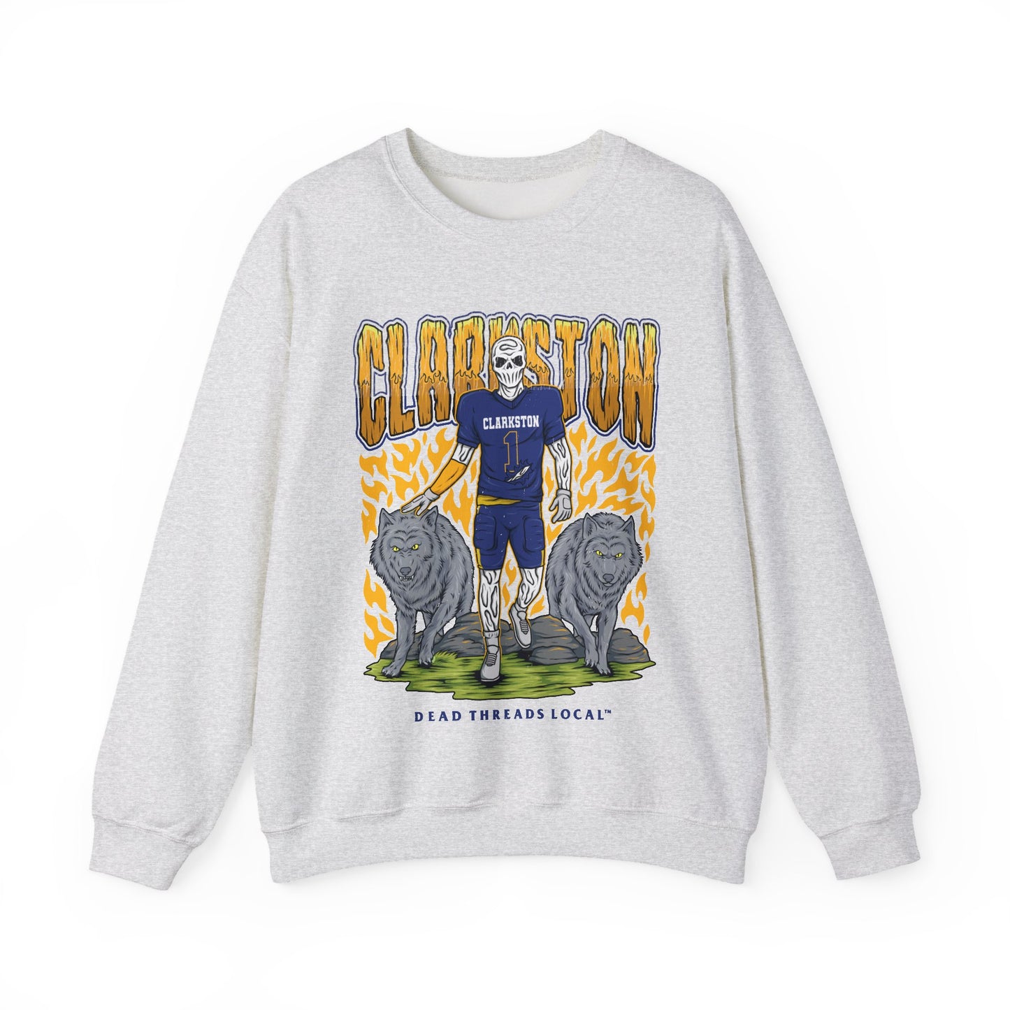 CLARKSTON FOOTBALL CREWNECK SWEATSHIRT
