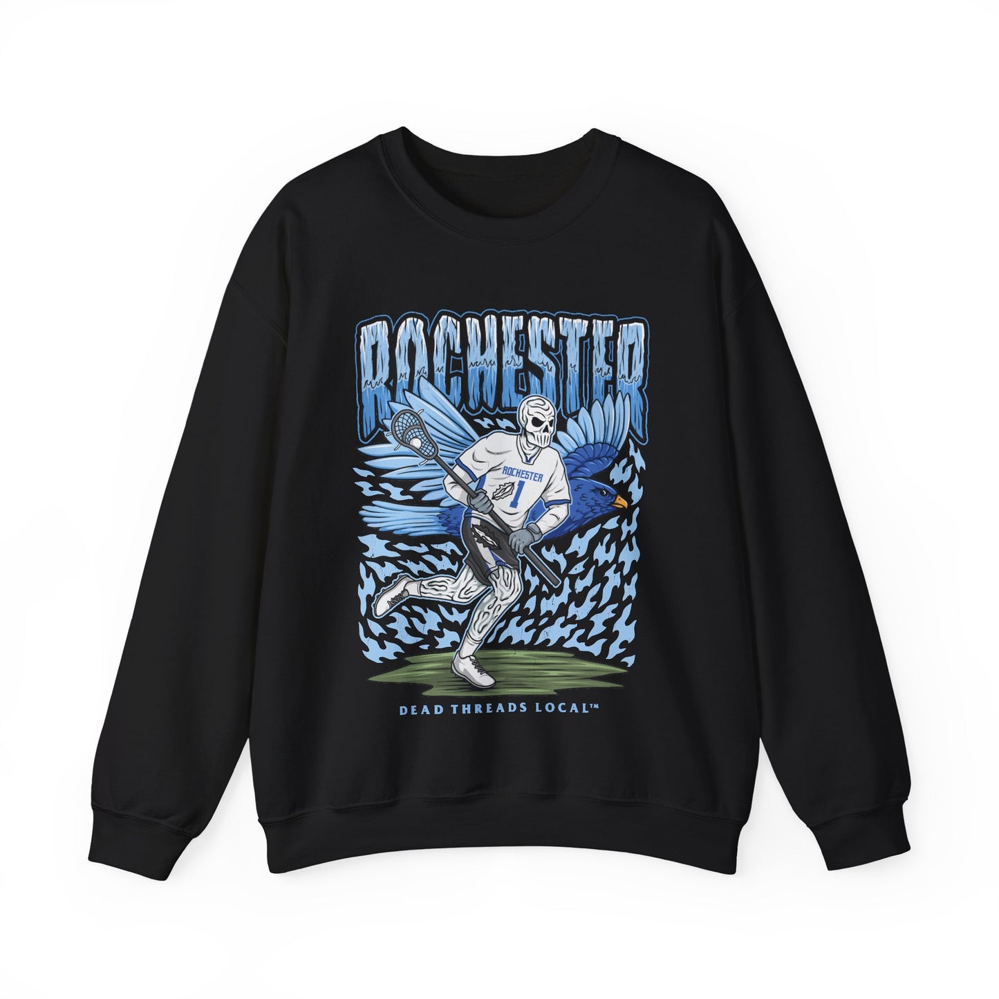 ROCHESTER GIRLS LACROSSE CREWNECK SWEATSHIRT