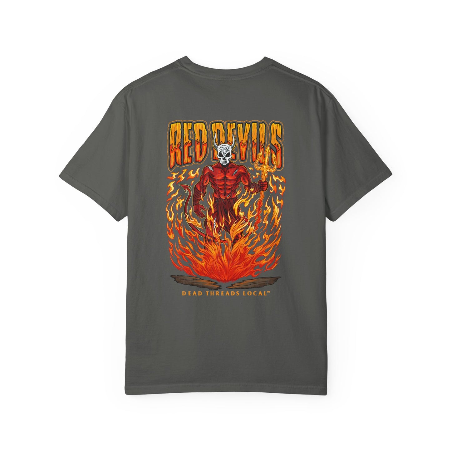 HINSDALE RED DEVILS (CENTRAL) 2 SIDED T-SHIRT