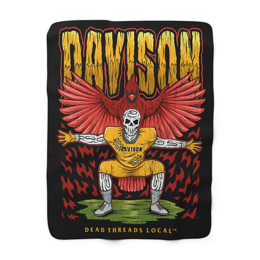 DAVISON FOOTBALL BLANKET