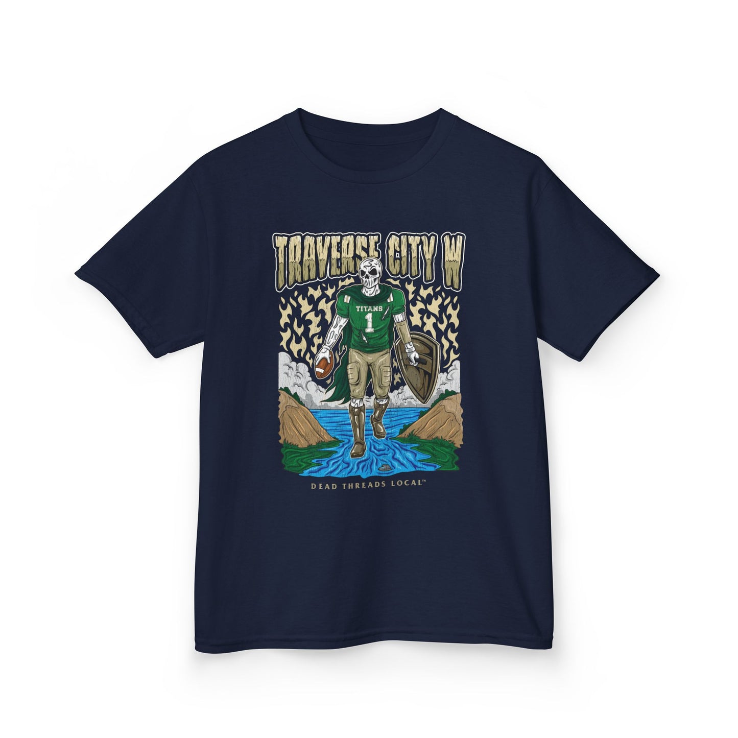 TRAVERSE CITY WEST FOOTBALL KIDS SHIRT