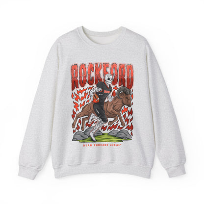 ROCKFORD FOOTBALL CREWNECK SWEATSHIRT