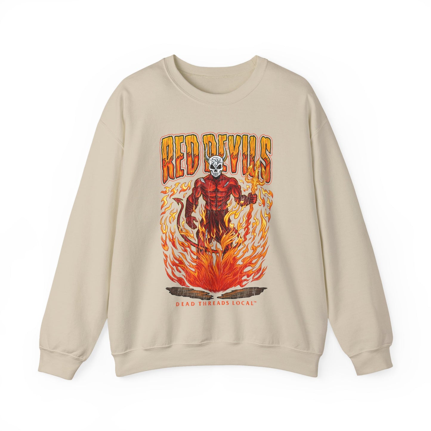 HINSDALE RED DEVILS CREWNECK SWEATSHIRT