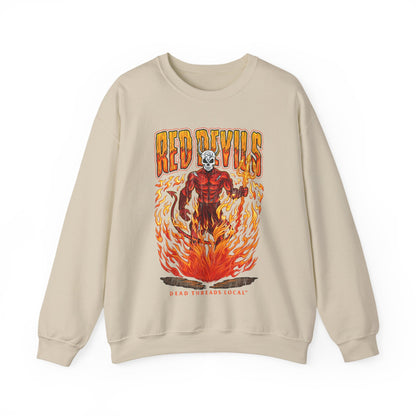 HINSDALE RED DEVILS CREWNECK SWEATSHIRT