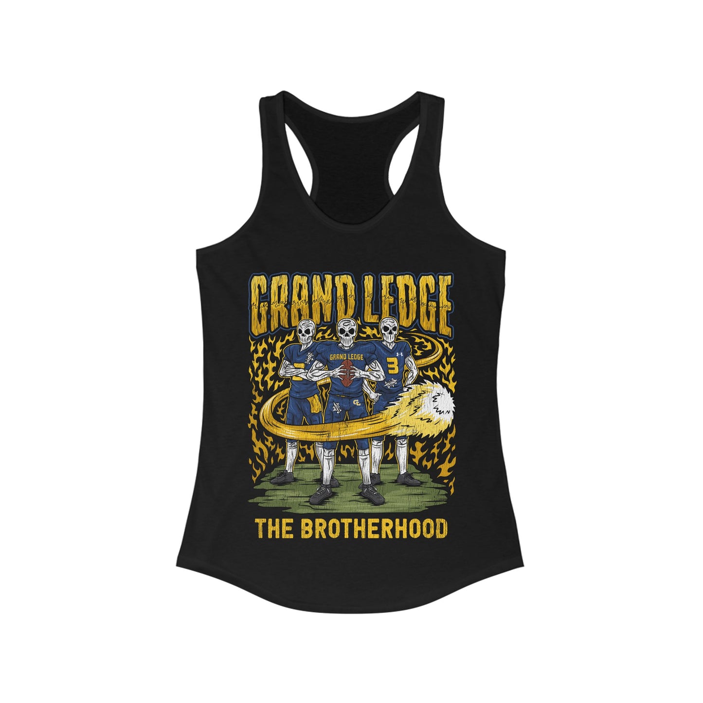 GRAND LEDGE FOOTBALL WOMEN'S RACERBACK TANK
