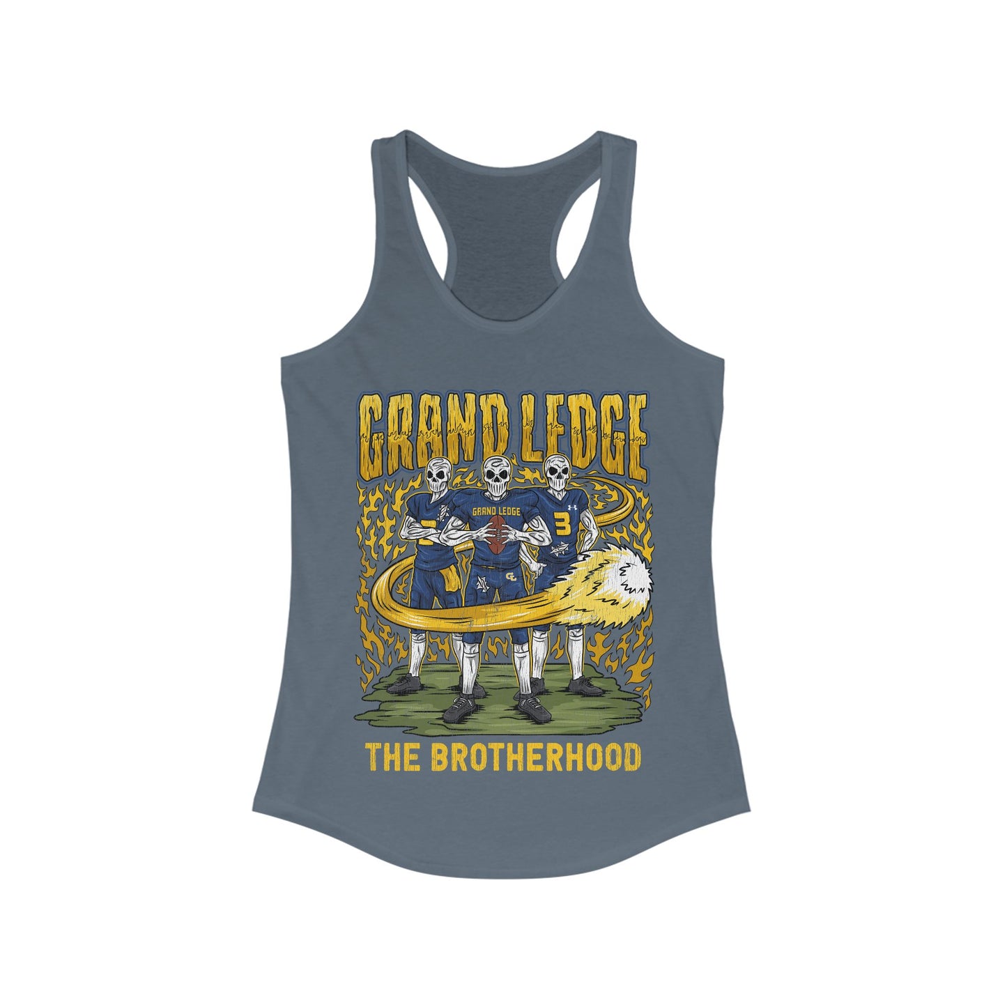 GRAND LEDGE FOOTBALL WOMEN'S RACERBACK TANK