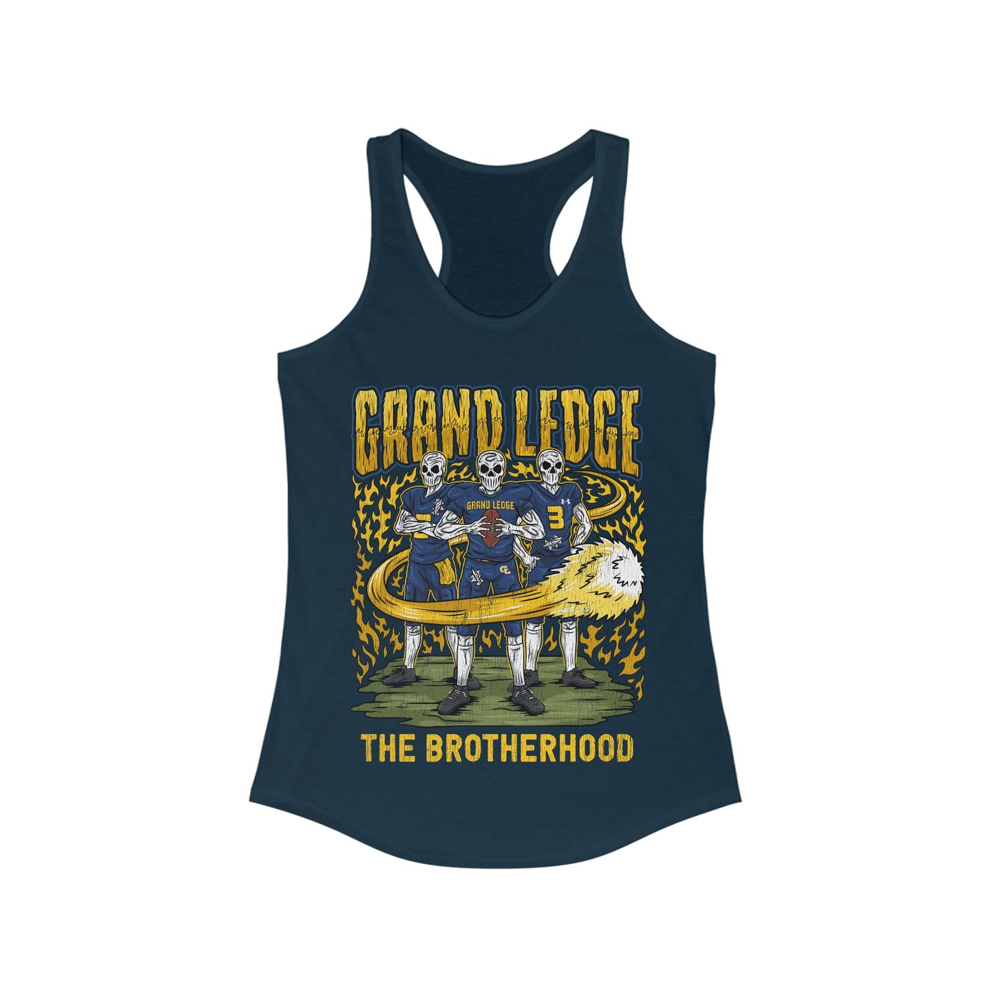 GRAND LEDGE FOOTBALL WOMEN'S RACERBACK TANK