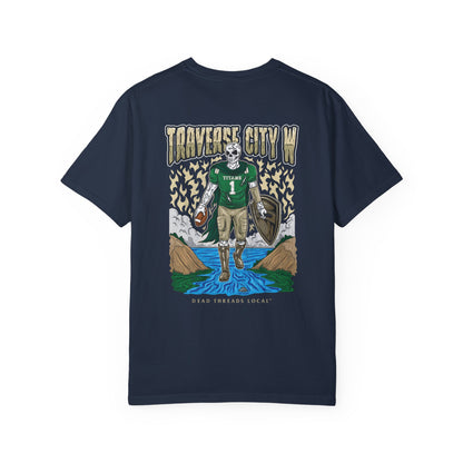 TRAVERSE CITY WEST FOOTBALL 2 SIDED T-SHIRT