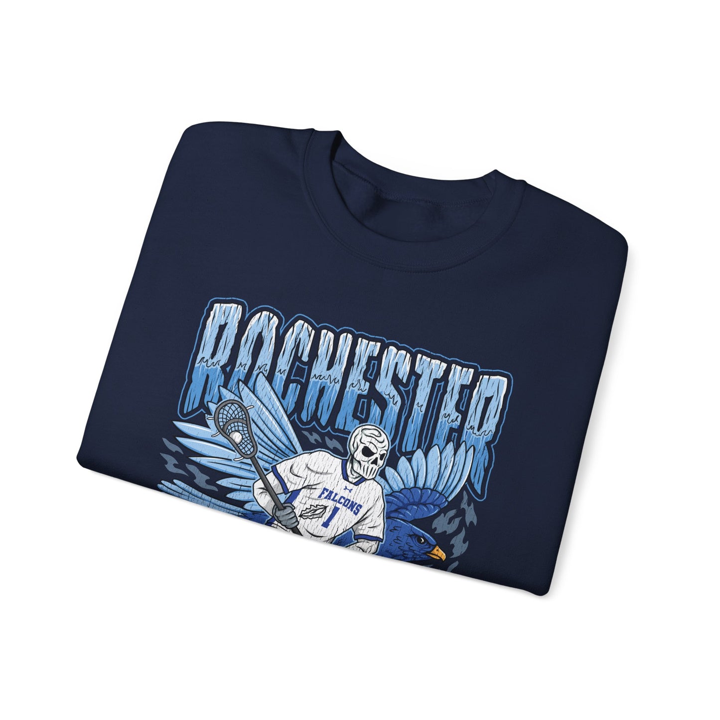 ROCHESTER BOYS LACROSSE CREWNECK SWEATSHIRT