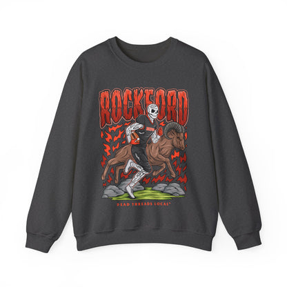 ROCKFORD FOOTBALL CREWNECK SWEATSHIRT