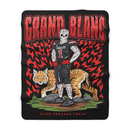 GRAND BLANC FOOTBALL BLANKET