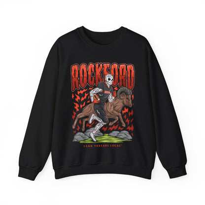 ROCKFORD FOOTBALL CREWNECK SWEATSHIRT