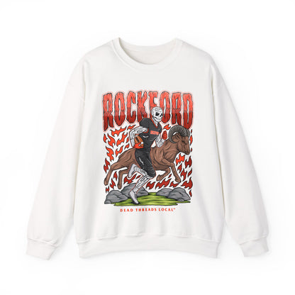 ROCKFORD FOOTBALL CREWNECK SWEATSHIRT