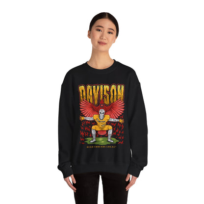 DAVISON FOOTBALL CREWNECK SWEATSHIRT