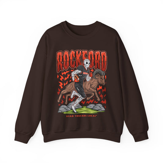 ROCKFORD FOOTBALL CREWNECK SWEATSHIRT