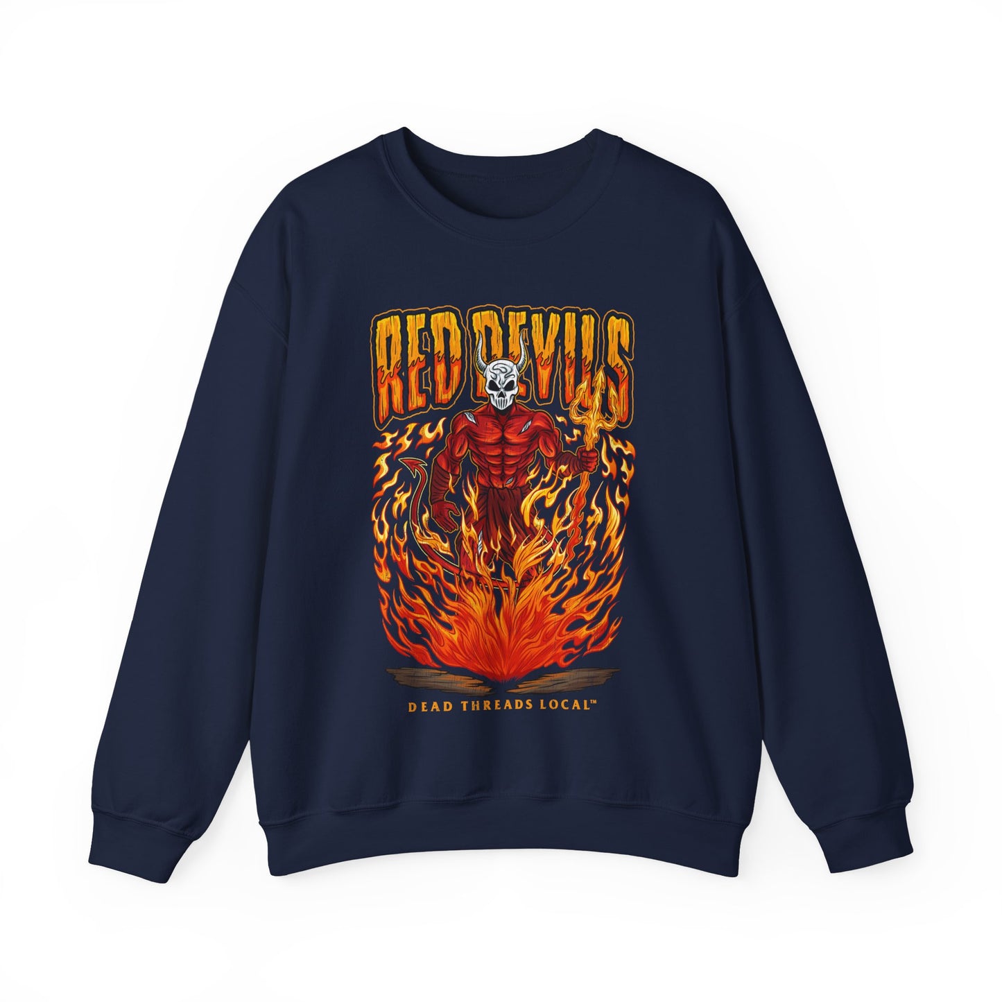 HINSDALE RED DEVILS CREWNECK SWEATSHIRT