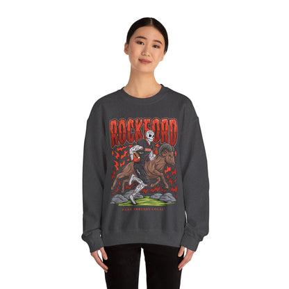 ROCKFORD FOOTBALL CREWNECK SWEATSHIRT
