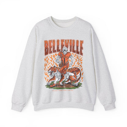 BELLEVILLE FOOTBALL CREWNECK SWEATSHIRT