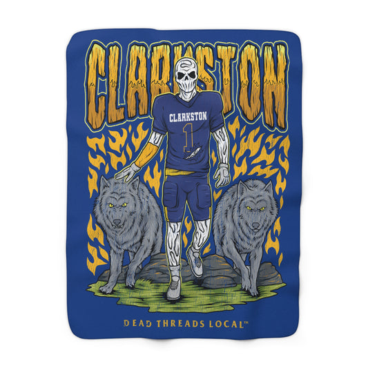 CLARKSTON FOOTBALL BLANKET