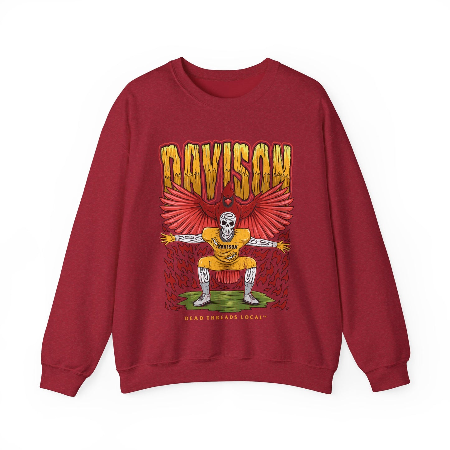 DAVISON FOOTBALL CREWNECK SWEATSHIRT