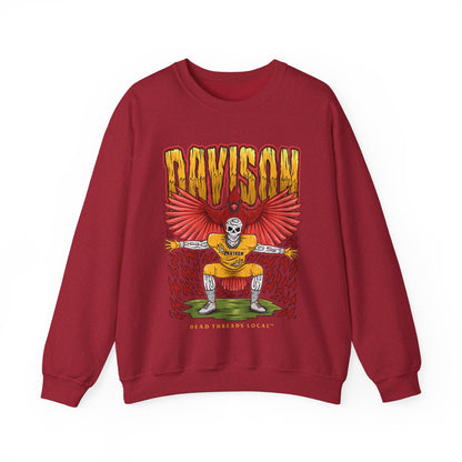 DAVISON FOOTBALL CREWNECK SWEATSHIRT