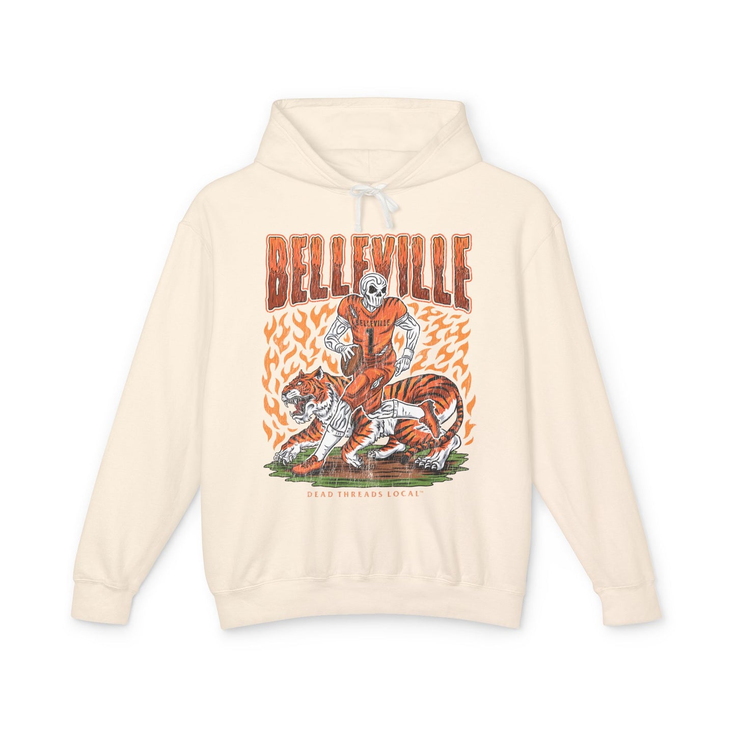 BELLEVILLE FOOTBALL LIGHT HOODY