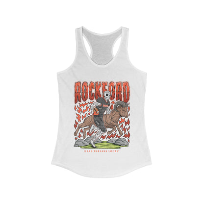 ROCKFORD FOOTBALL WOMEN'S RACERBACK TANK