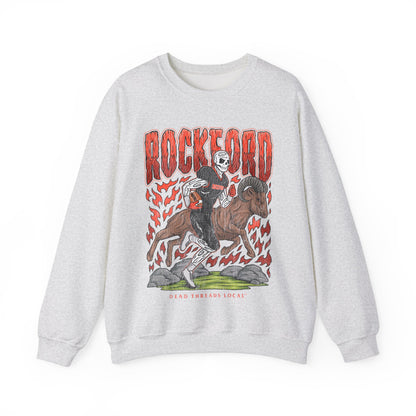 ROCKFORD FOOTBALL CREWNECK SWEATSHIRT