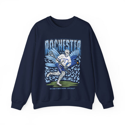 ROCHESTER BOYS LACROSSE CREWNECK SWEATSHIRT