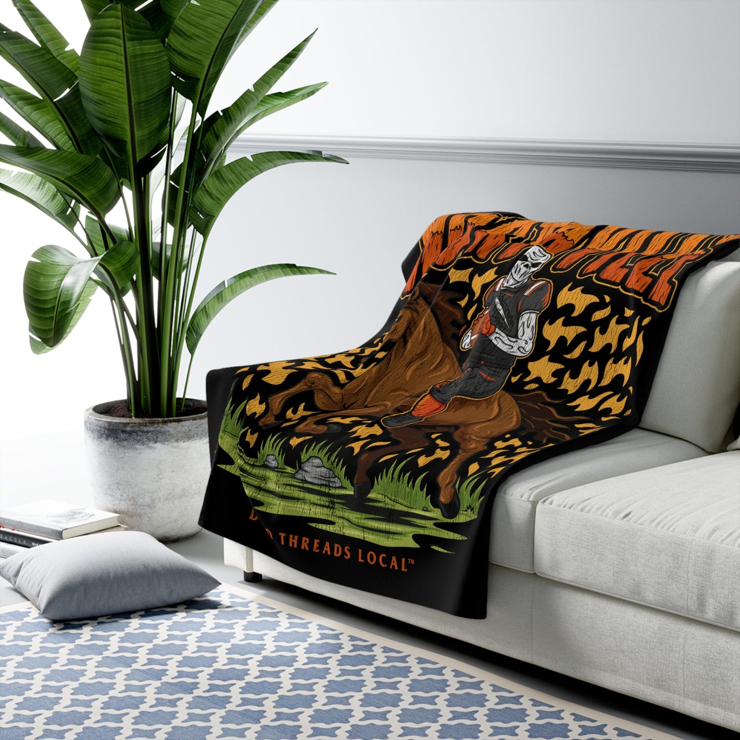 NORTHVILLE FOOTBALL BLANKET