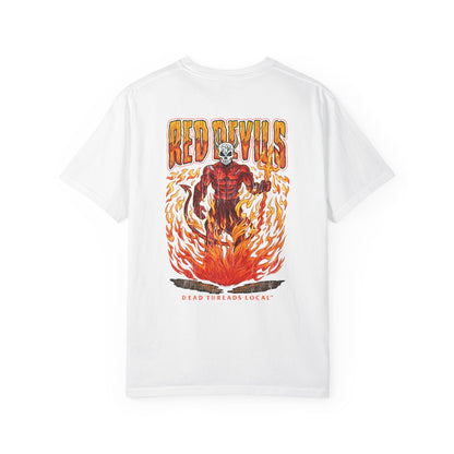 HINSDALE RED DEVILS (CENTRAL) 2 SIDED T-SHIRT