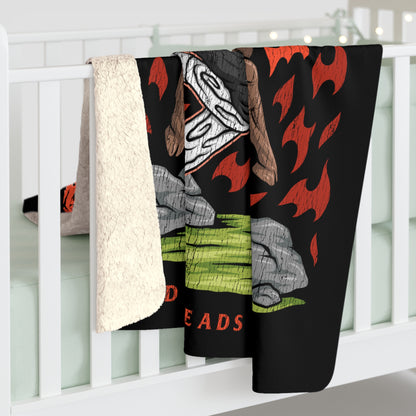 ROCKFORD FOOTBALL BLANKET