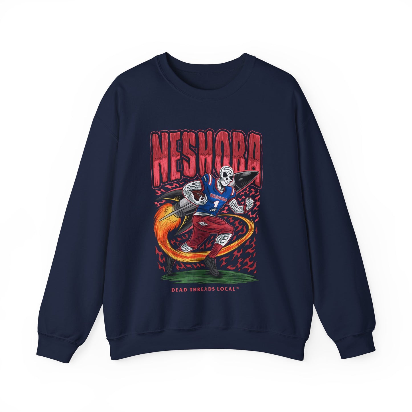 NESHOBA FOOTBALL CREWNECK SWEATSHIRT
