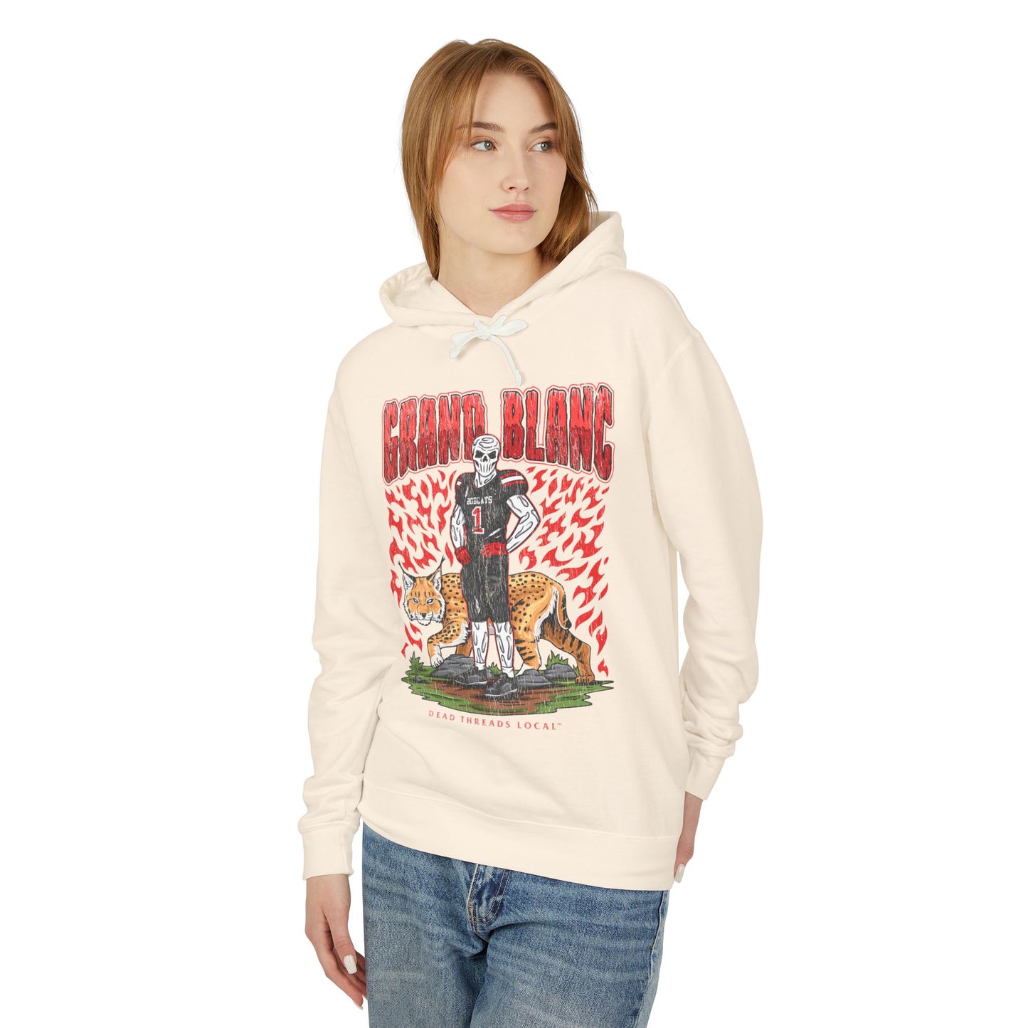 GRAND BLANC FOOTBALL LIGHT HOODY