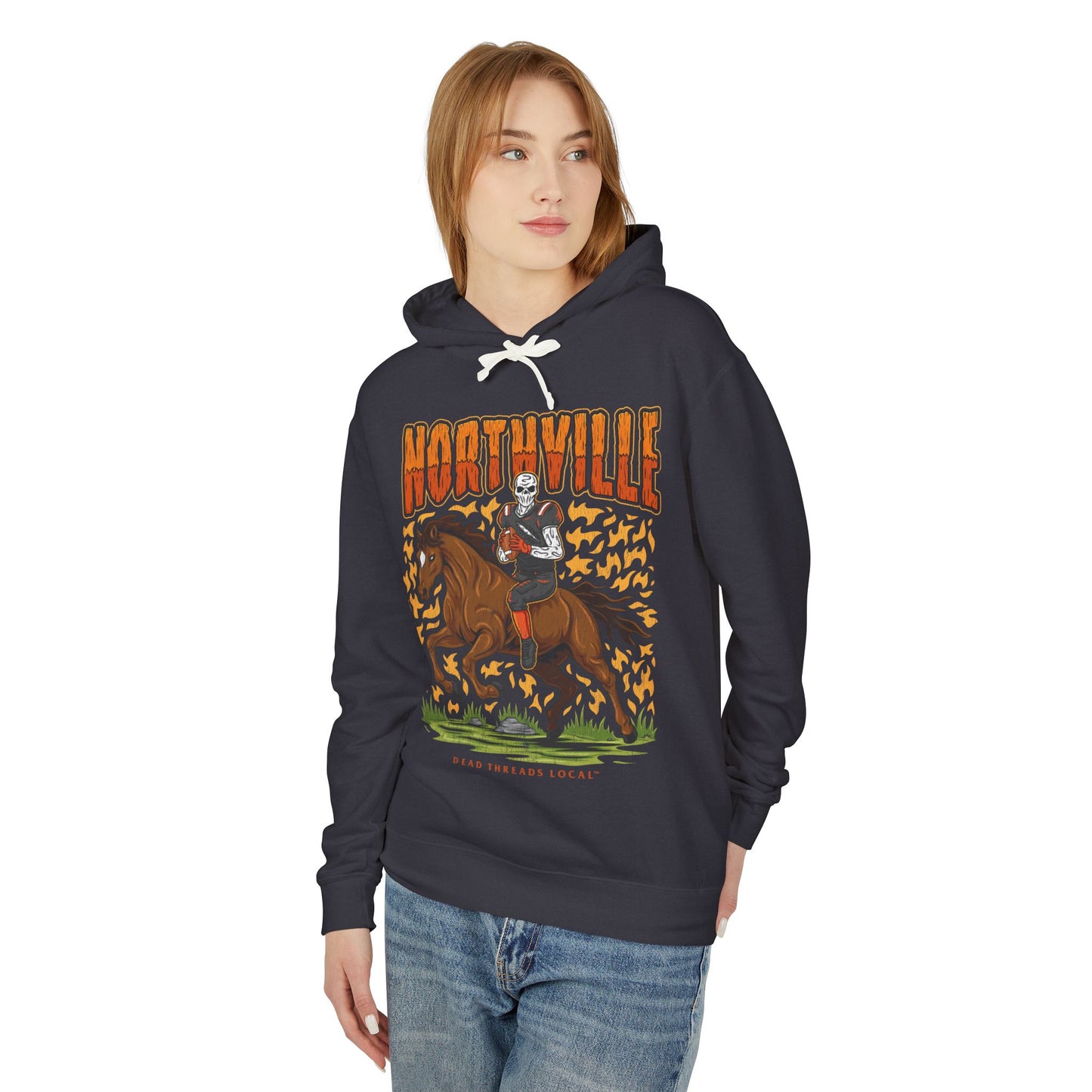 NORTHVILLE FOOTBALL LIGHT HOODY