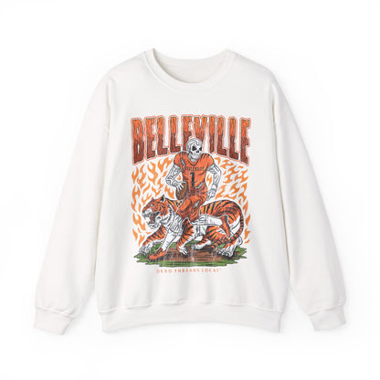 BELLEVILLE FOOTBALL CREWNECK SWEATSHIRT