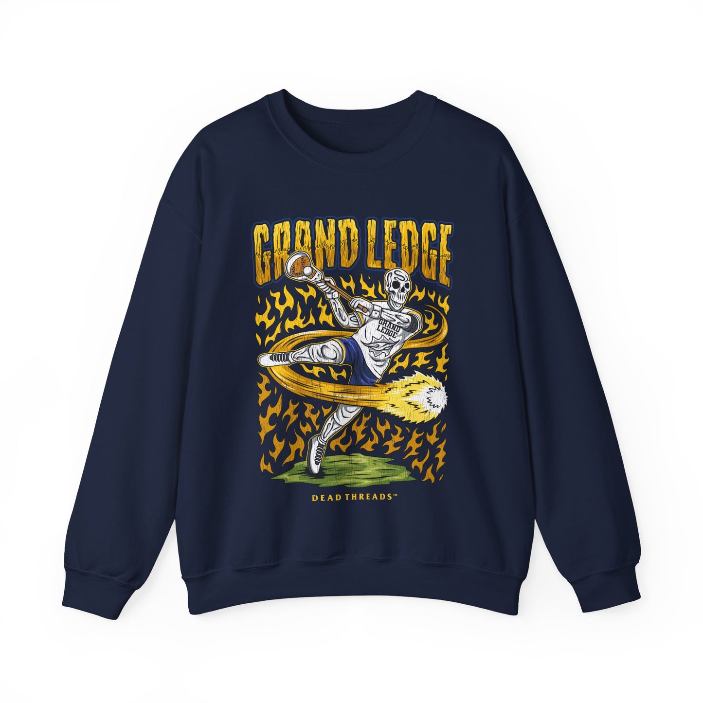 GRAND LEDGE LACROSSE CREWNECK SWEATSHIRT